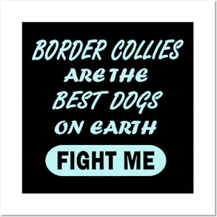 Border Collie Girls Women Puppy Herbs Posters and Art